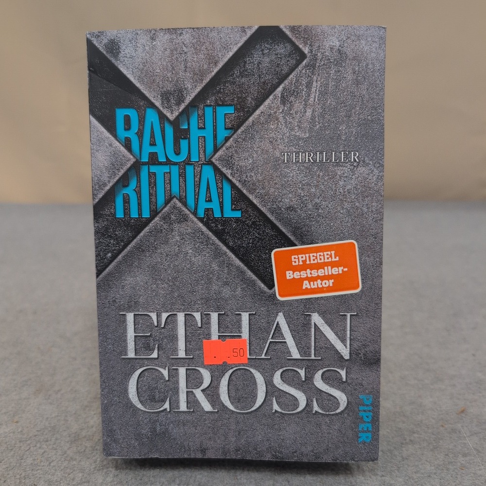 Ethan Cross Racheritual German Edition Baxter Kincaid Thriller Paperback Piper - Picture 1 of 3
